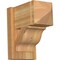 Ekena Millwork Funston Arts & Crafts Rough Sawn Outlooker, Western Red Cedar, 8"W x 14"D x 14"H OUT08X14X14FST03RWR - alternate 1